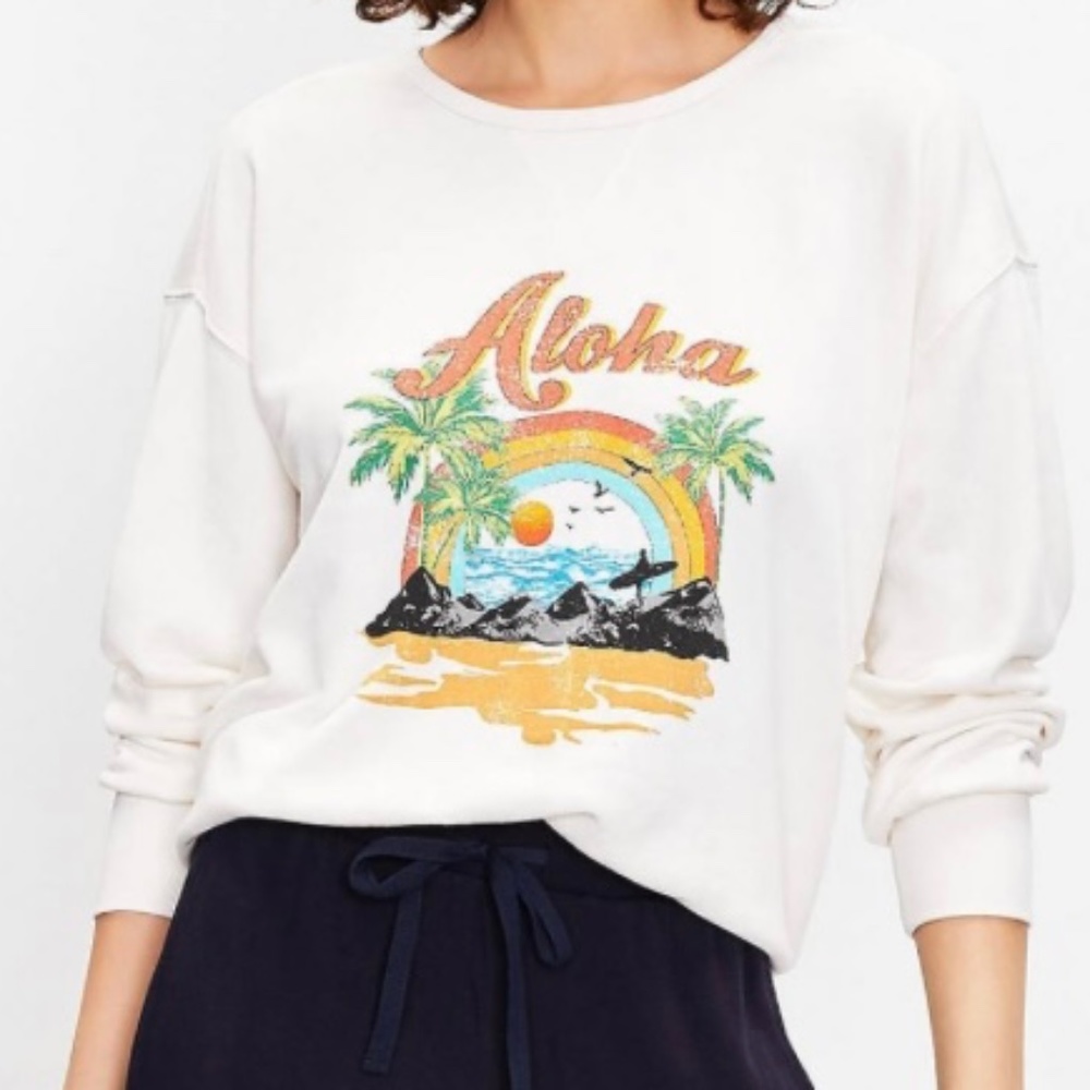 Lou & Grey Terry sweatshirt - new with tags, size XS